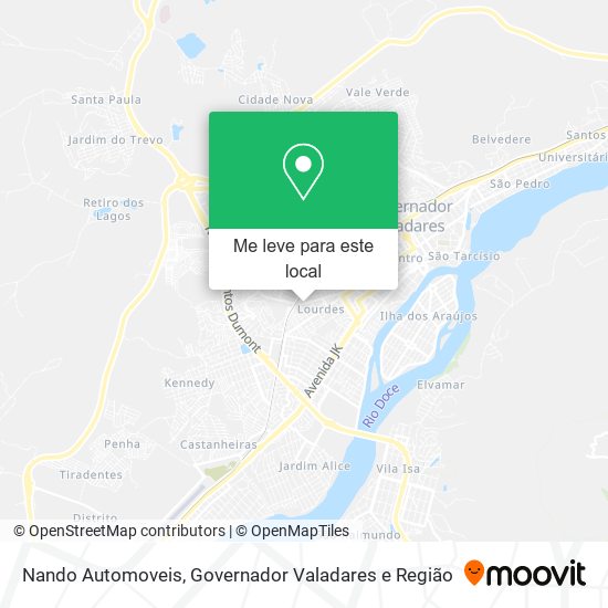Nando Automoveis mapa