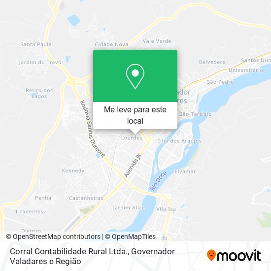 Corral Contabilidade Rural Ltda. mapa