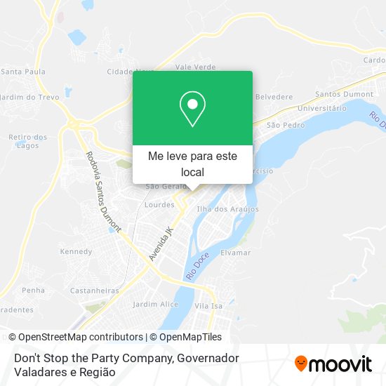 Don't Stop the Party Company mapa