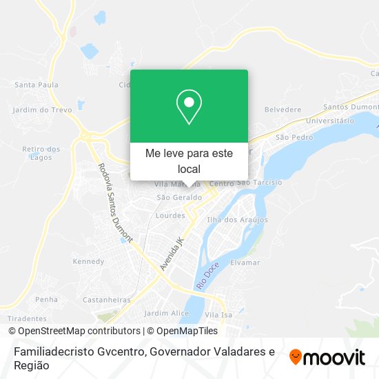 Familiadecristo Gvcentro mapa