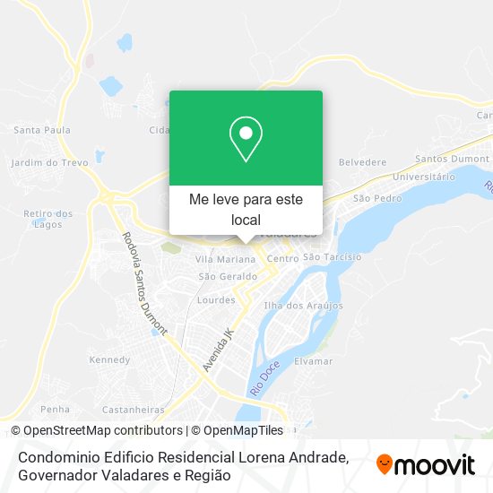 Condominio Edificio Residencial Lorena Andrade mapa