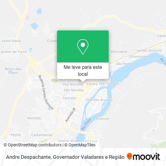Andre Despachante mapa