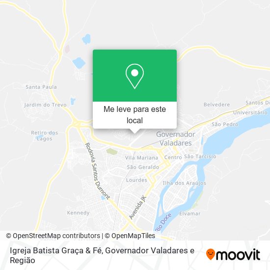 Igreja Batista Graça & Fé mapa