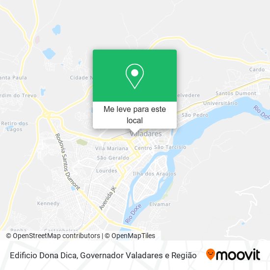 Edificio Dona Dica mapa