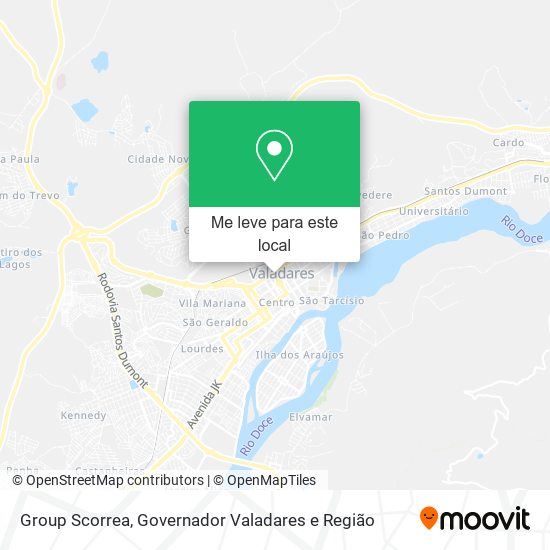 Group Scorrea mapa