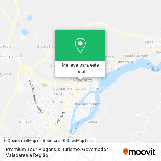 Premium Tour Viagens & Turismo mapa