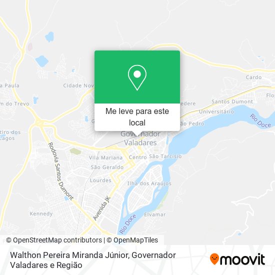 Walthon Pereira Miranda Júnior mapa