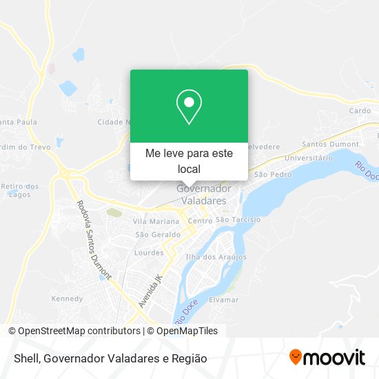 Shell mapa
