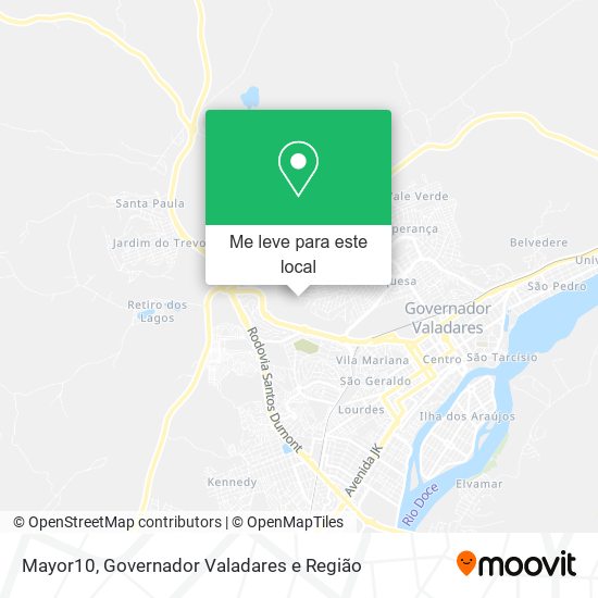 Mayor10 mapa