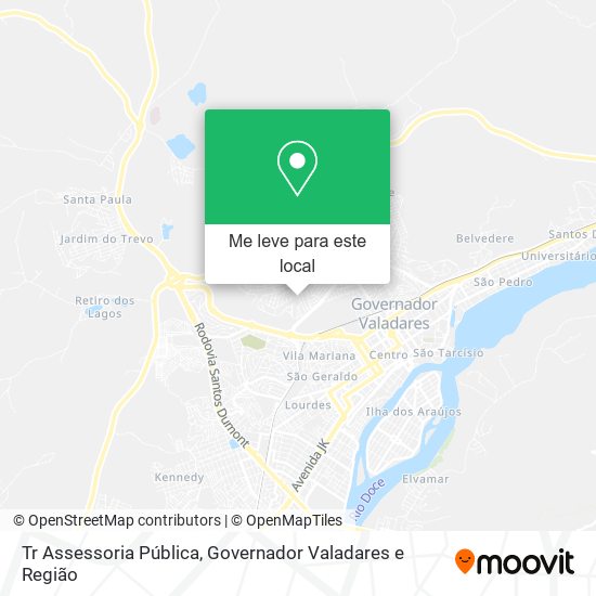 Tr Assessoria Pública mapa
