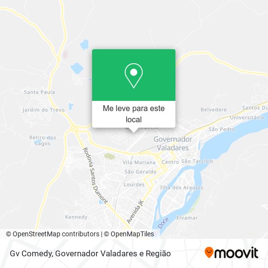 Gv Comedy mapa
