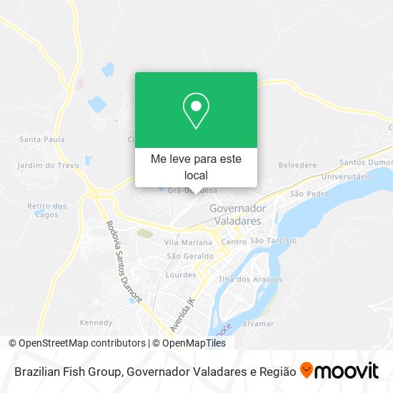 Brazilian Fish Group mapa