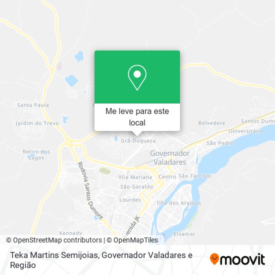 Teka Martins Semijoias mapa