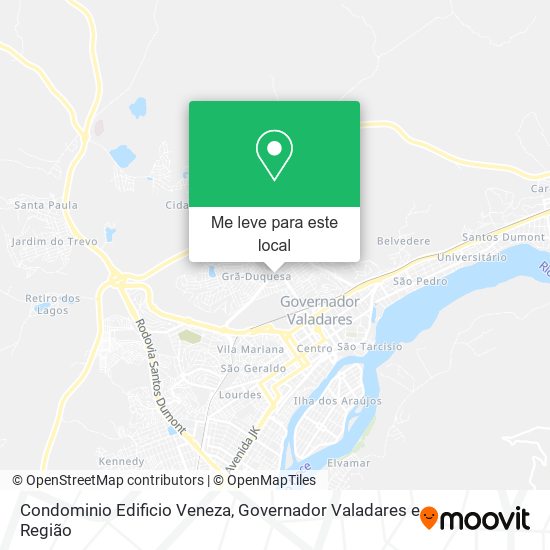 Condominio Edificio Veneza mapa