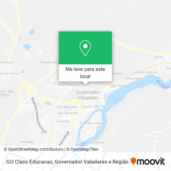 GO Class Educacao mapa