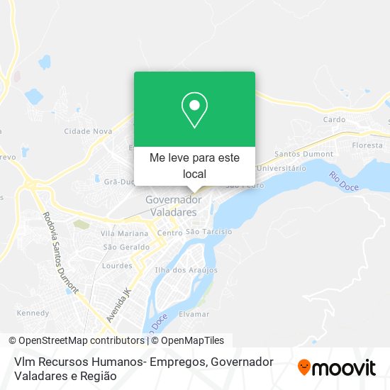 Vlm Recursos Humanos- Empregos mapa