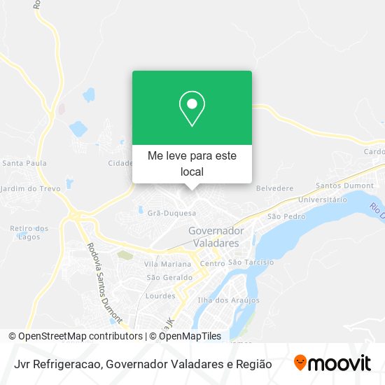 Jvr Refrigeracao mapa