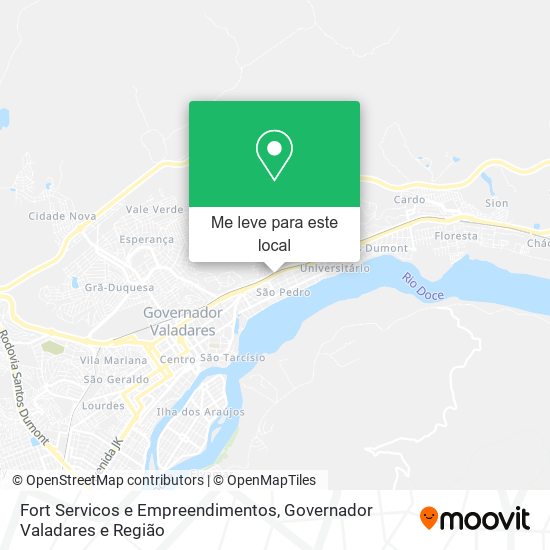 Fort Servicos e Empreendimentos mapa