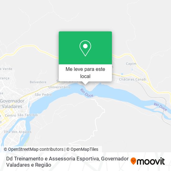 Dd Treinamento e Assessoria Esportiva mapa