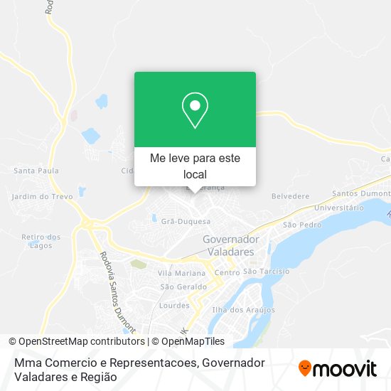 Mma Comercio e Representacoes mapa