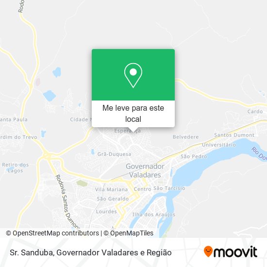Sr. Sanduba mapa