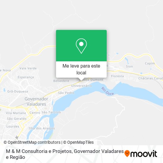 M & M Consultoria e Projetos mapa