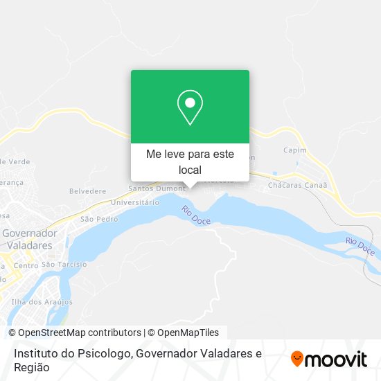 Instituto do Psicologo mapa