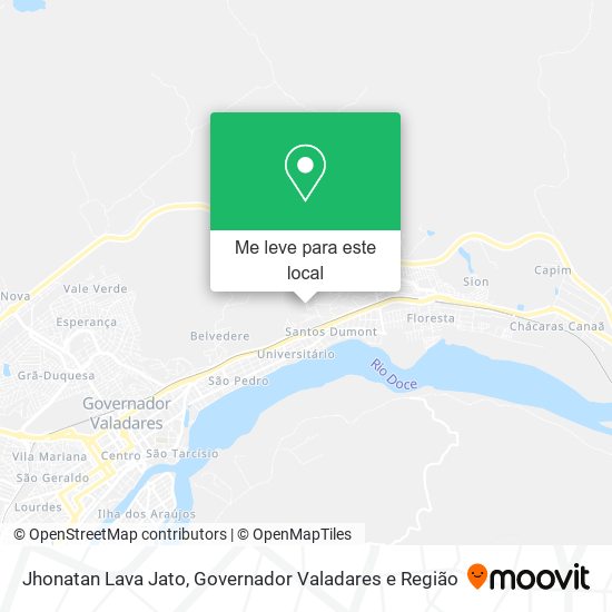Jhonatan Lava Jato mapa