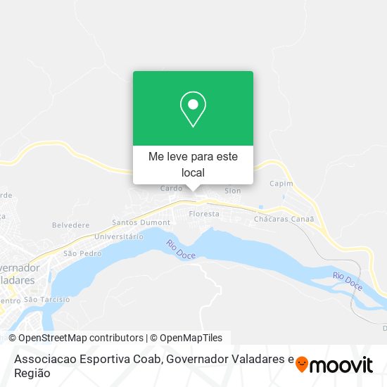 Associacao Esportiva Coab mapa