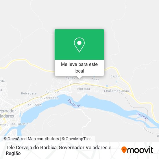 Tele Cerveja do Barbixa mapa