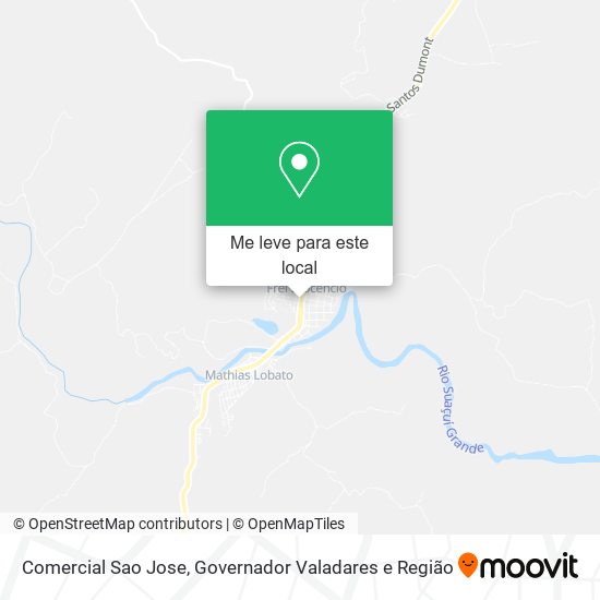 Comercial Sao Jose mapa