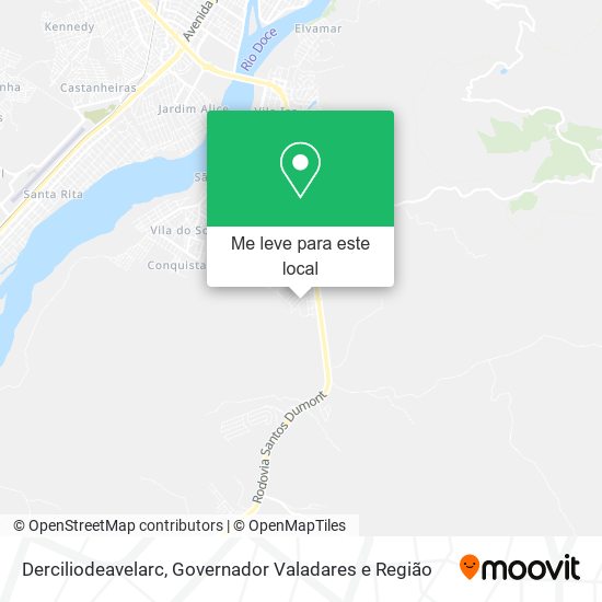 Derciliodeavelarc mapa