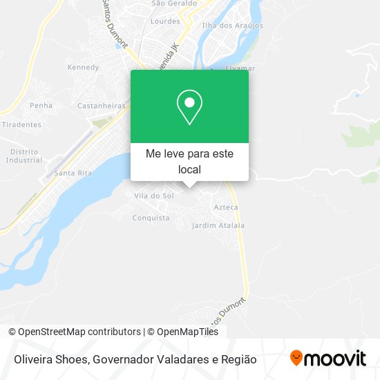 Oliveira Shoes mapa