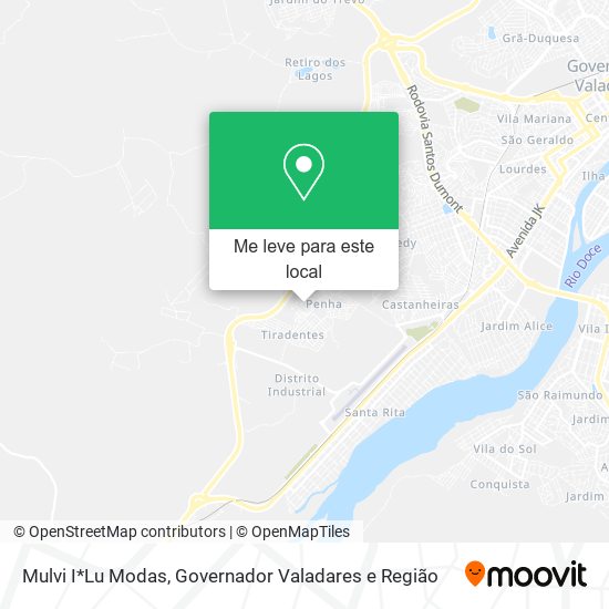 Mulvi I*Lu Modas mapa