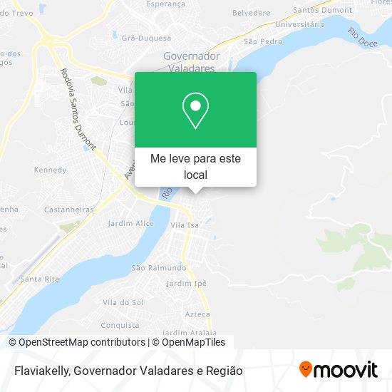 Flaviakelly mapa