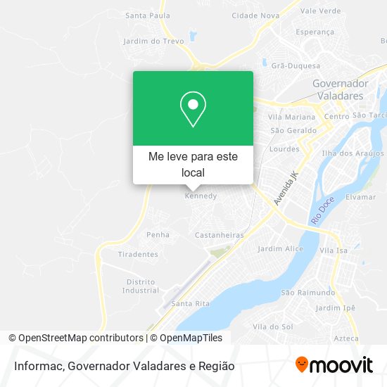 Informac mapa