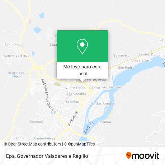 Epa mapa