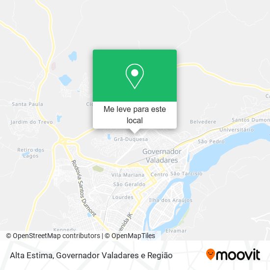 Alta Estima mapa