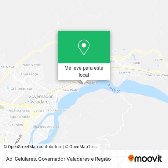 Ad' Celulares mapa