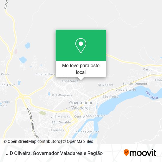 J D Oliveira mapa