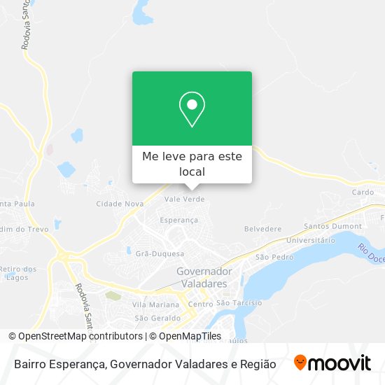 Bairro Esperança mapa