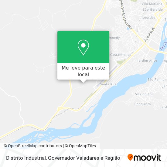 Distrito Industrial mapa