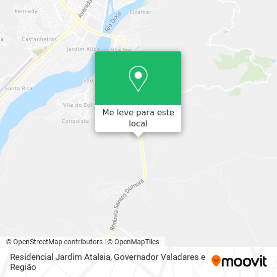 Residencial Jardim Atalaia mapa