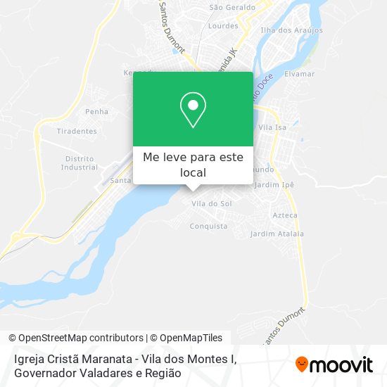 Igreja Cristã Maranata - Vila dos Montes I mapa