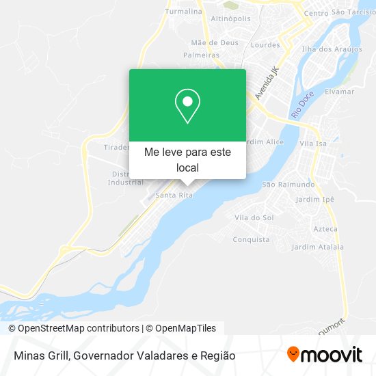 Minas Grill mapa