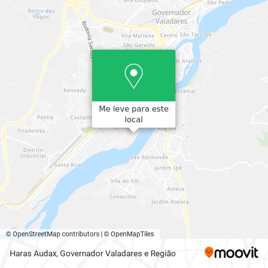 Haras Audax mapa