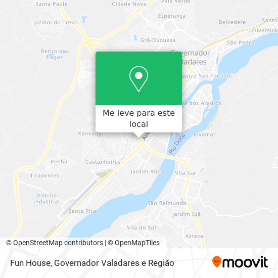 Fun House mapa