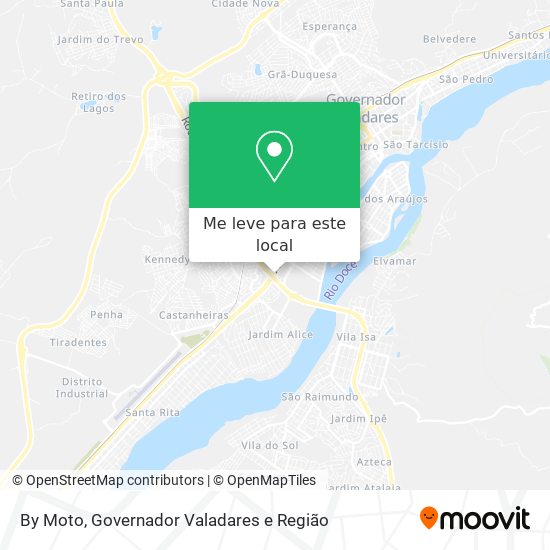 By Moto mapa