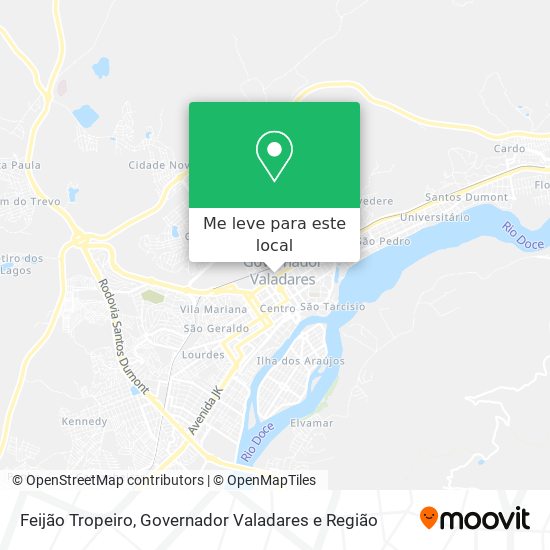 Feijão Tropeiro mapa