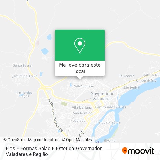 Fios E Formas Salão E Estética mapa